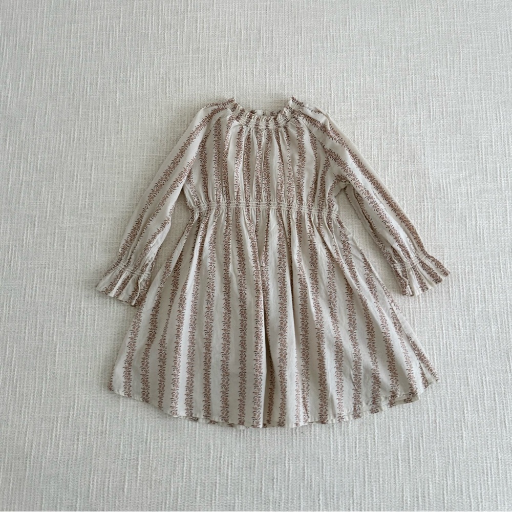Noralee Chloe Dress in Rose Striped Print
